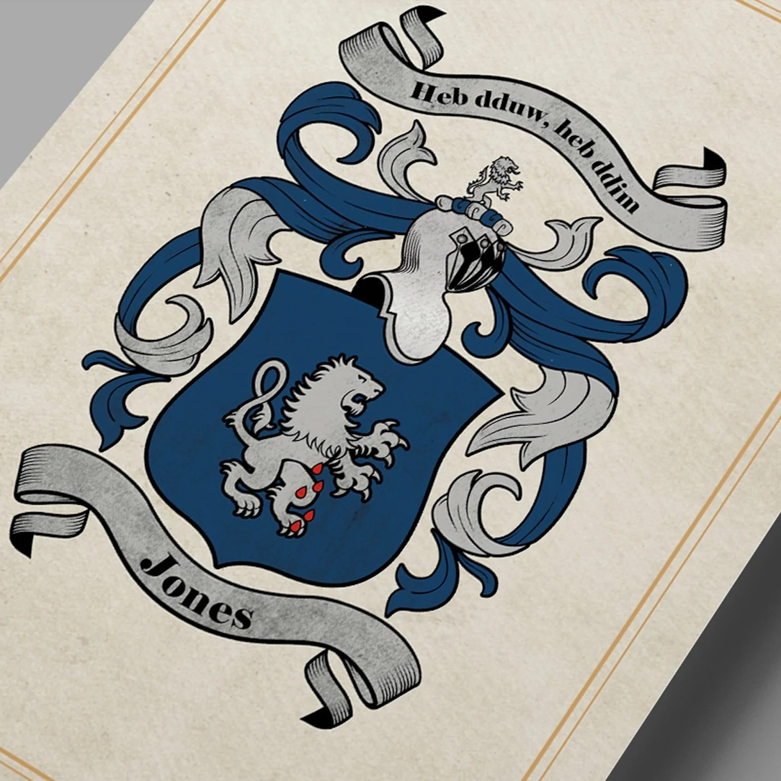 Research & 3 print bundle (Parchment - NO FRAME) - Image 3