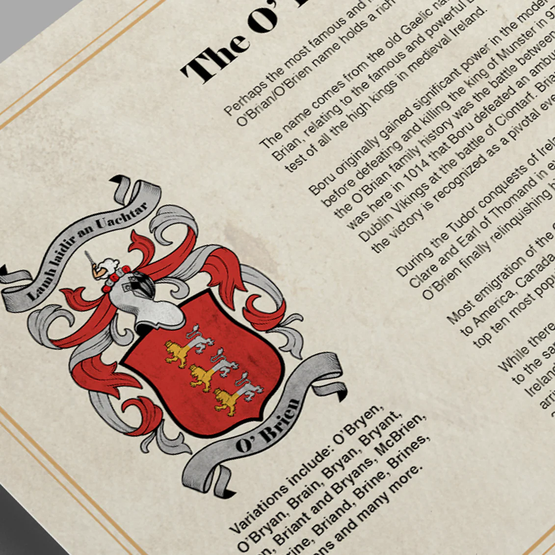 Research & 3 print bundle (Parchment - NO FRAME) - Image 4