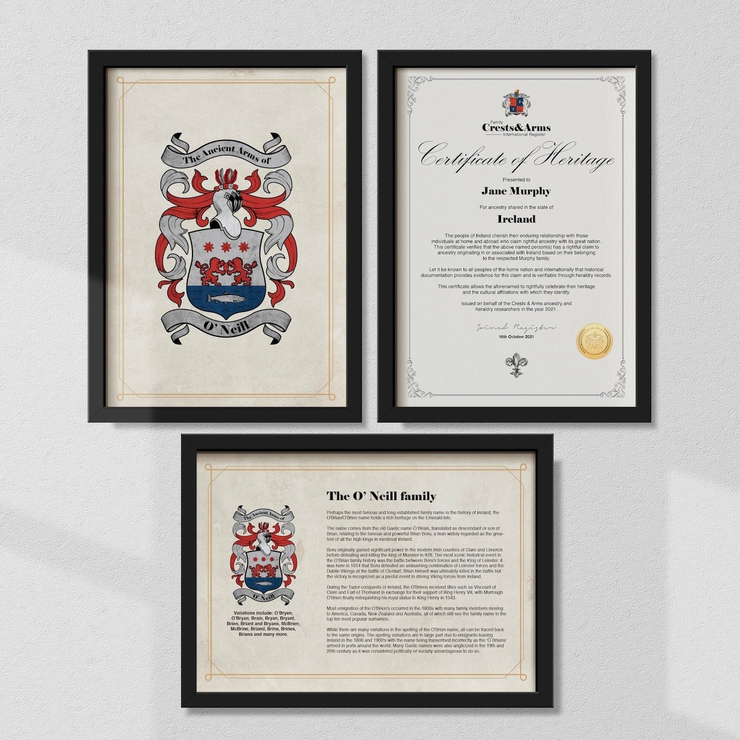 Research & 3 print bundle (Parchment - NO FRAME) - Image 5