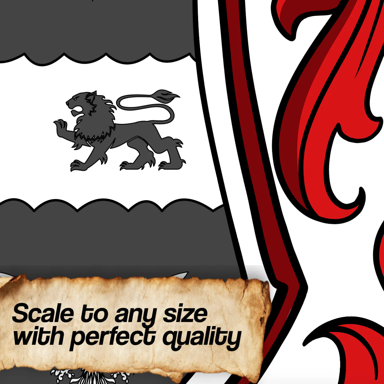 Research + Family Crest Print - Image 3